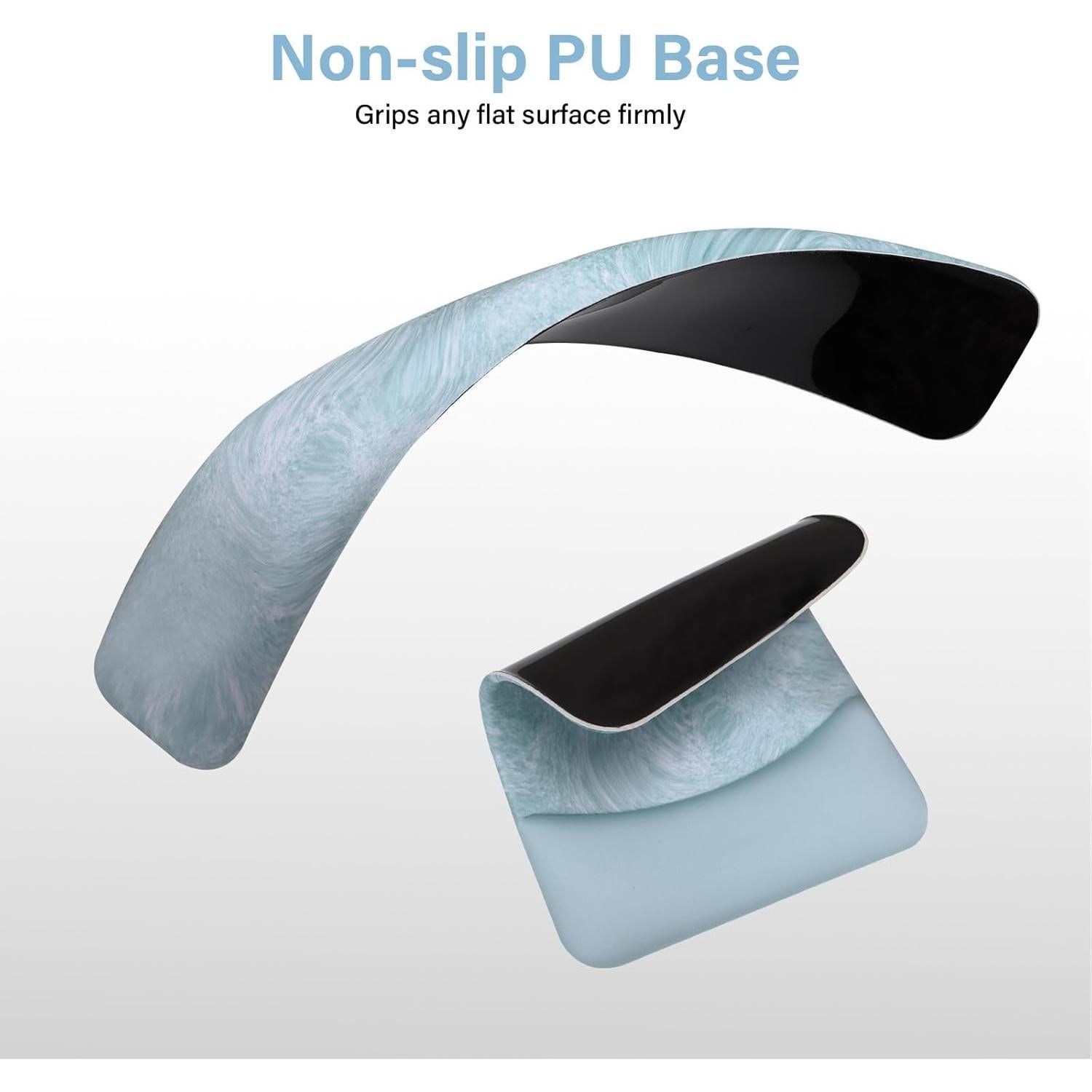 Soporte de Reposamuñecas MOSISO Ergonomico Tormenta Acuamarina