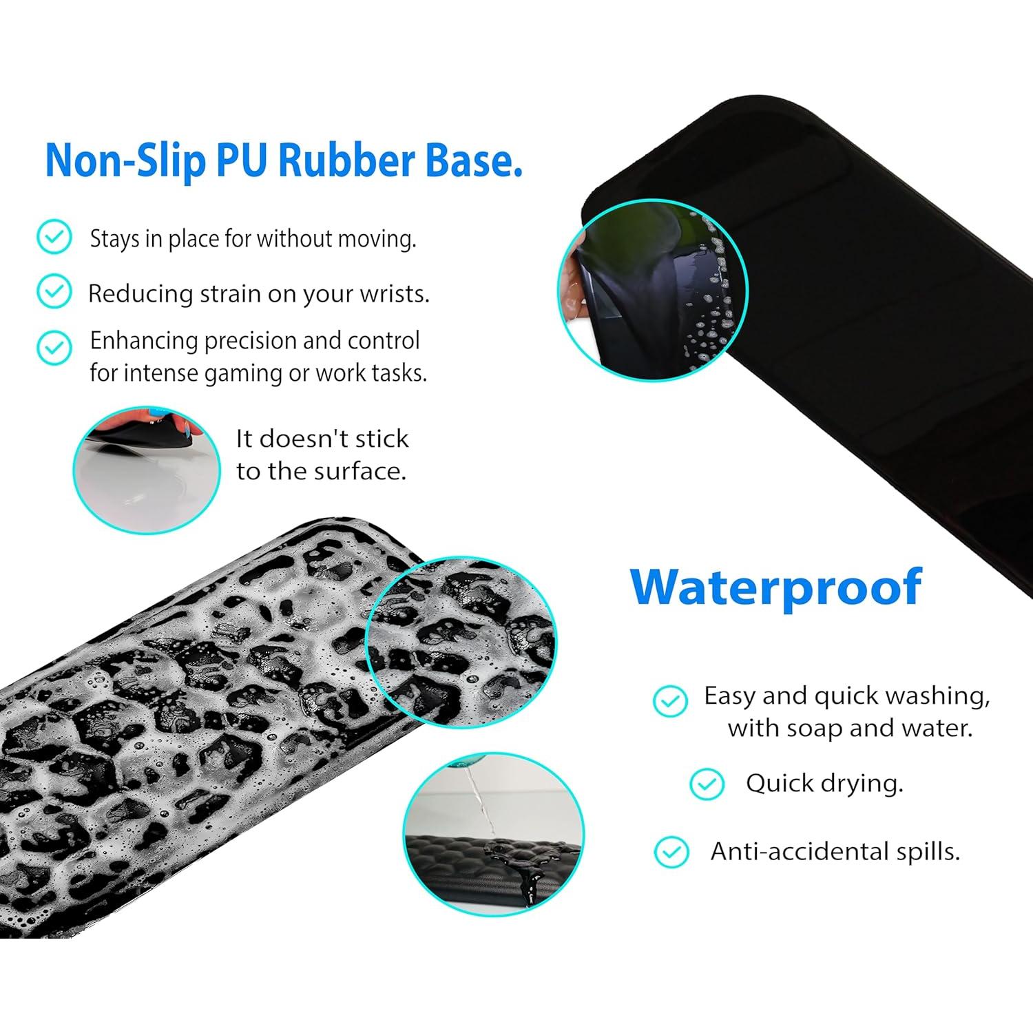 Almohadilla para Muñeca Ergonómica Nicwe - Espuma Viscoelástica