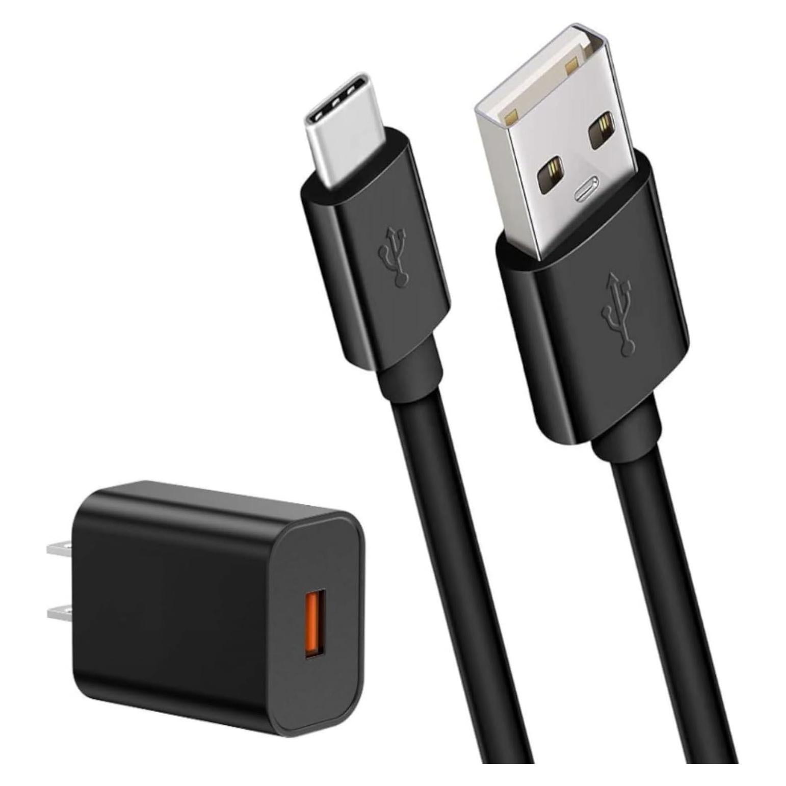 Cable USB-C 182 cm y Adaptador CA para Monitores Portátiles