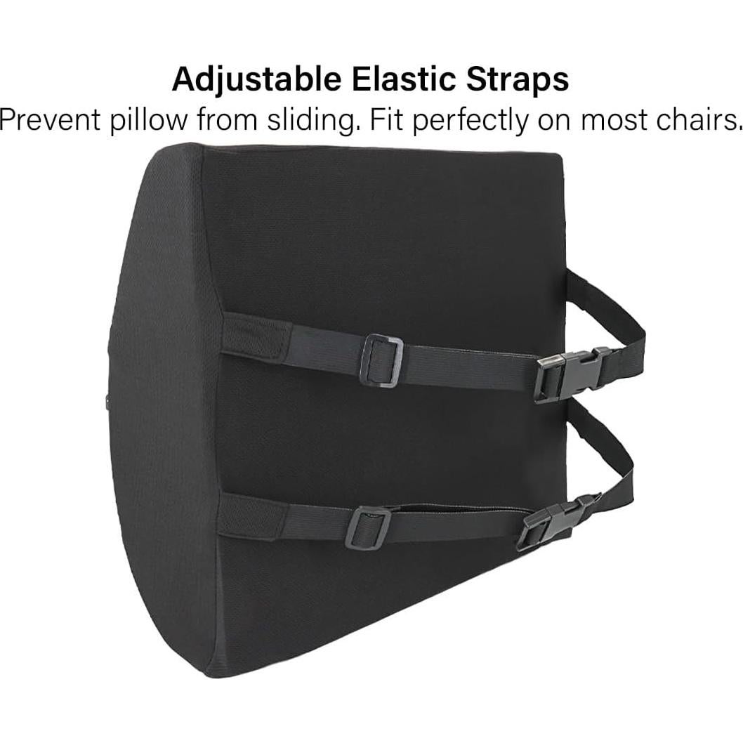 Cojín de Asiento Vaunn Soporte Lumbar Firme y Gel