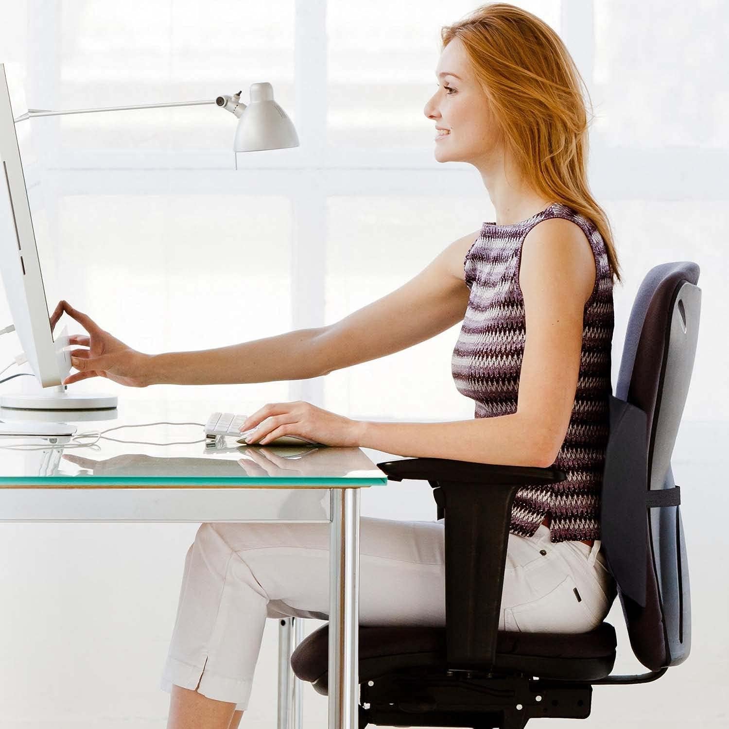 Cojín de Asiento Vaunn Soporte Lumbar Firme y Gel