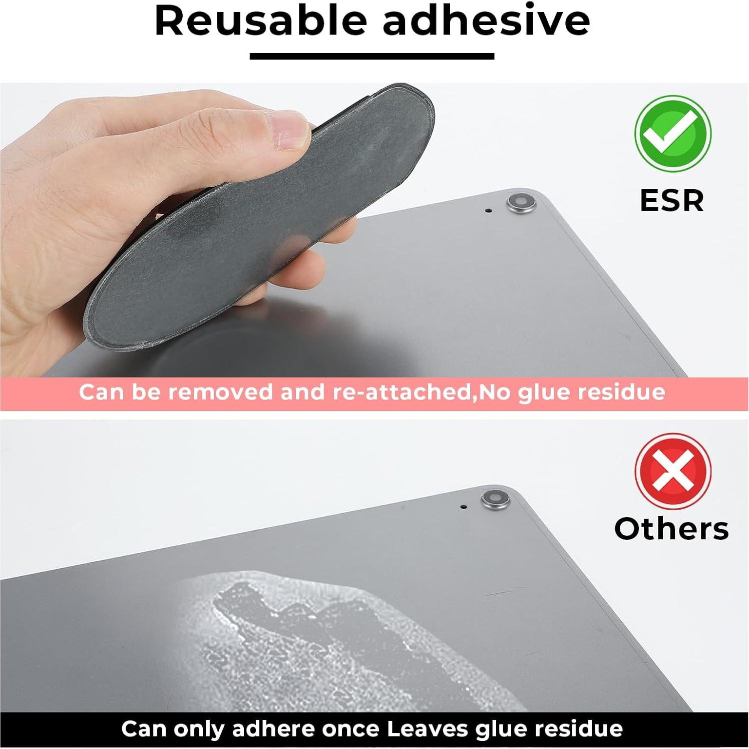 Soporte para Ratón Adhesivo AOZUO 3 Piezas Rosa Gris Negro