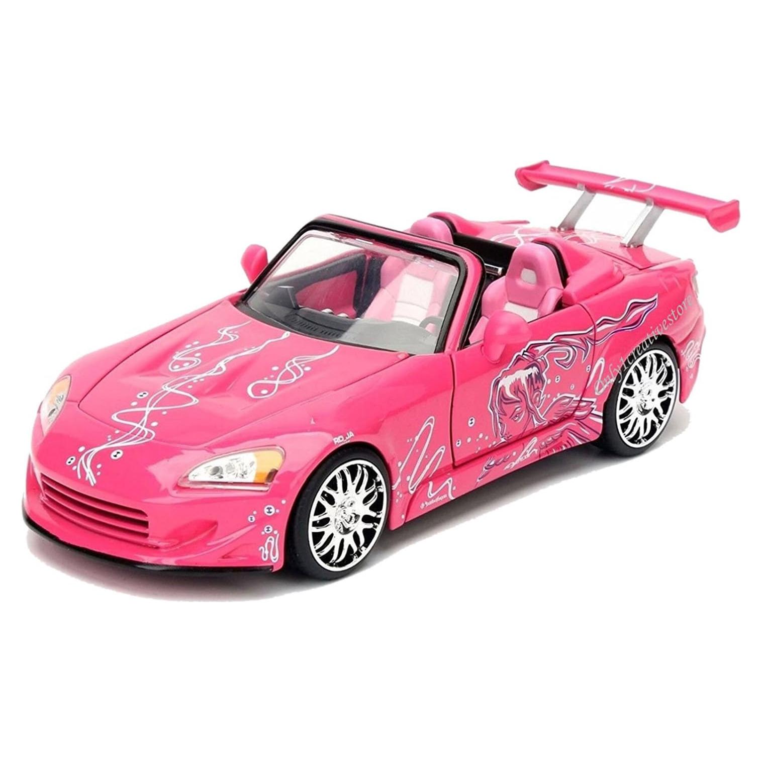Modelo Diecast Honda S2000 2001 Jada 1:24 Detallado