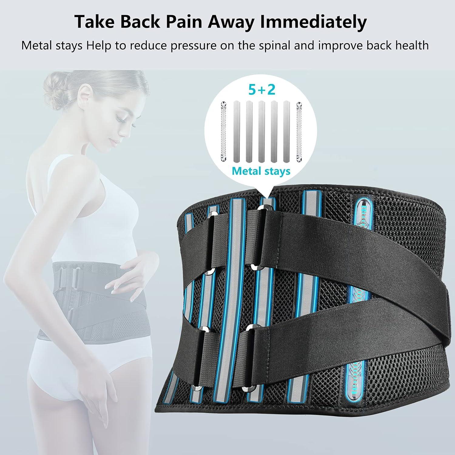 Faja Lumbar FREETOO M para Alivio de Espalda Baja
