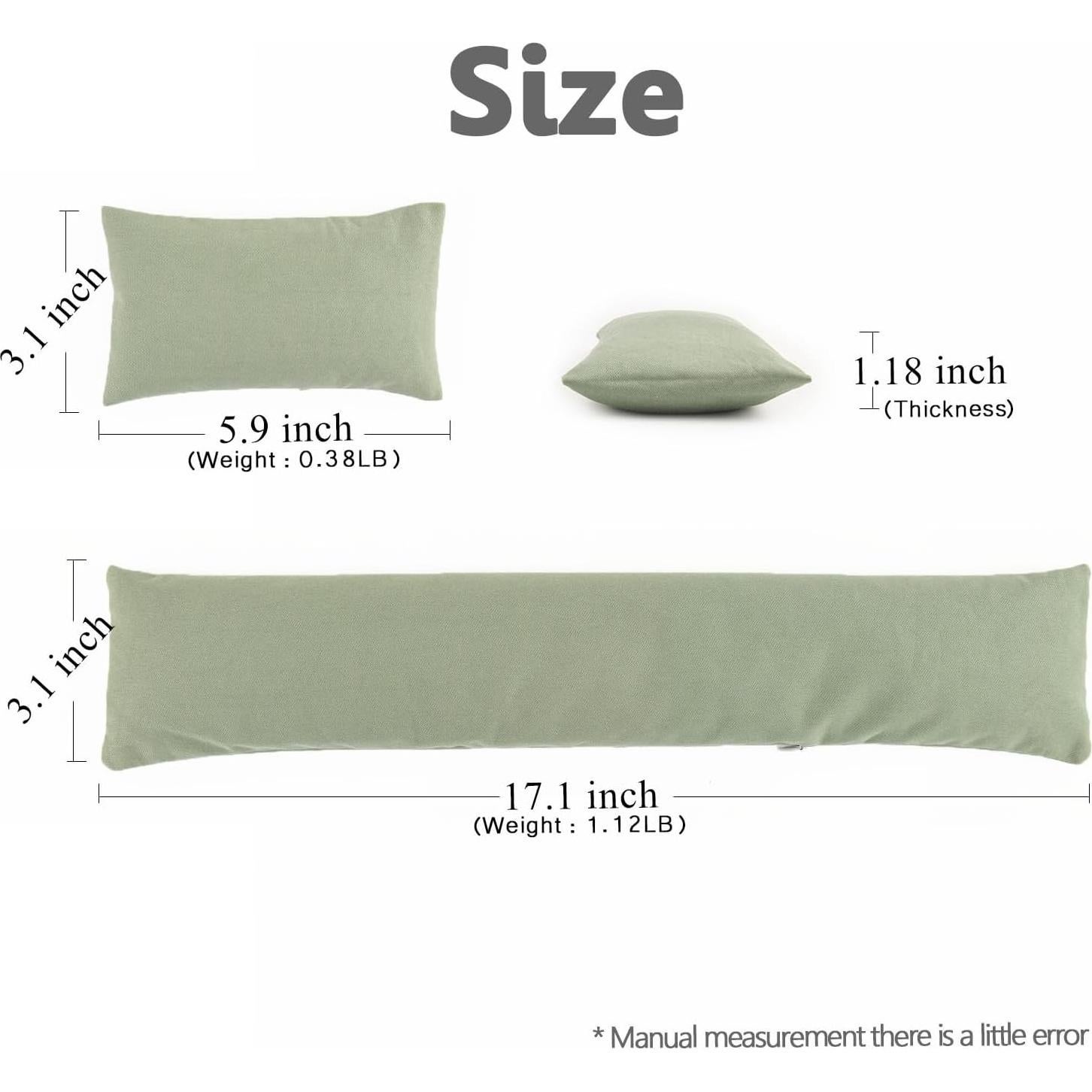 Keyboard Mouse Wrist Rest Bean Bag Set, Ergonomic Wrist Rest for Keyboard and Mouse Filled Ergo Beads, for Laptop, Desktop Computer (Keyboard and Mouse Wrist Support Set)