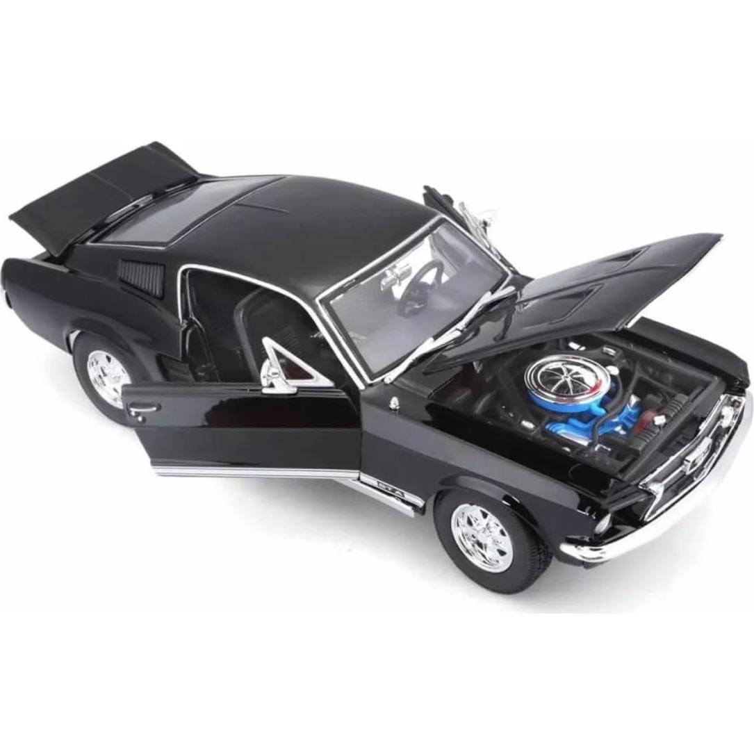 Maisto Ford Mustang GTA Fastback 1967 Negro 1/18 Diecast