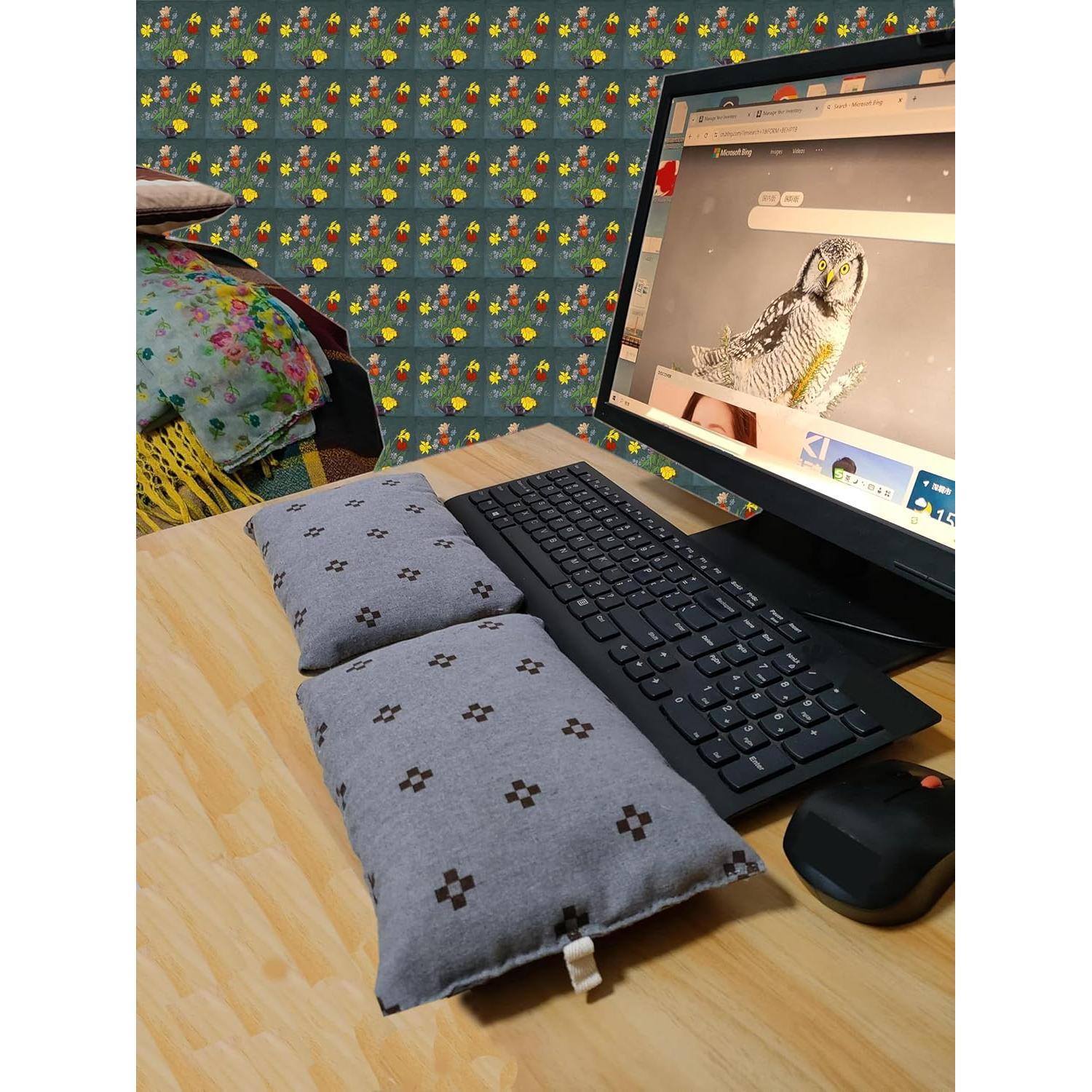 Almohadillas Ergonómicas de Algodón para Escritorio - 2 Piezas