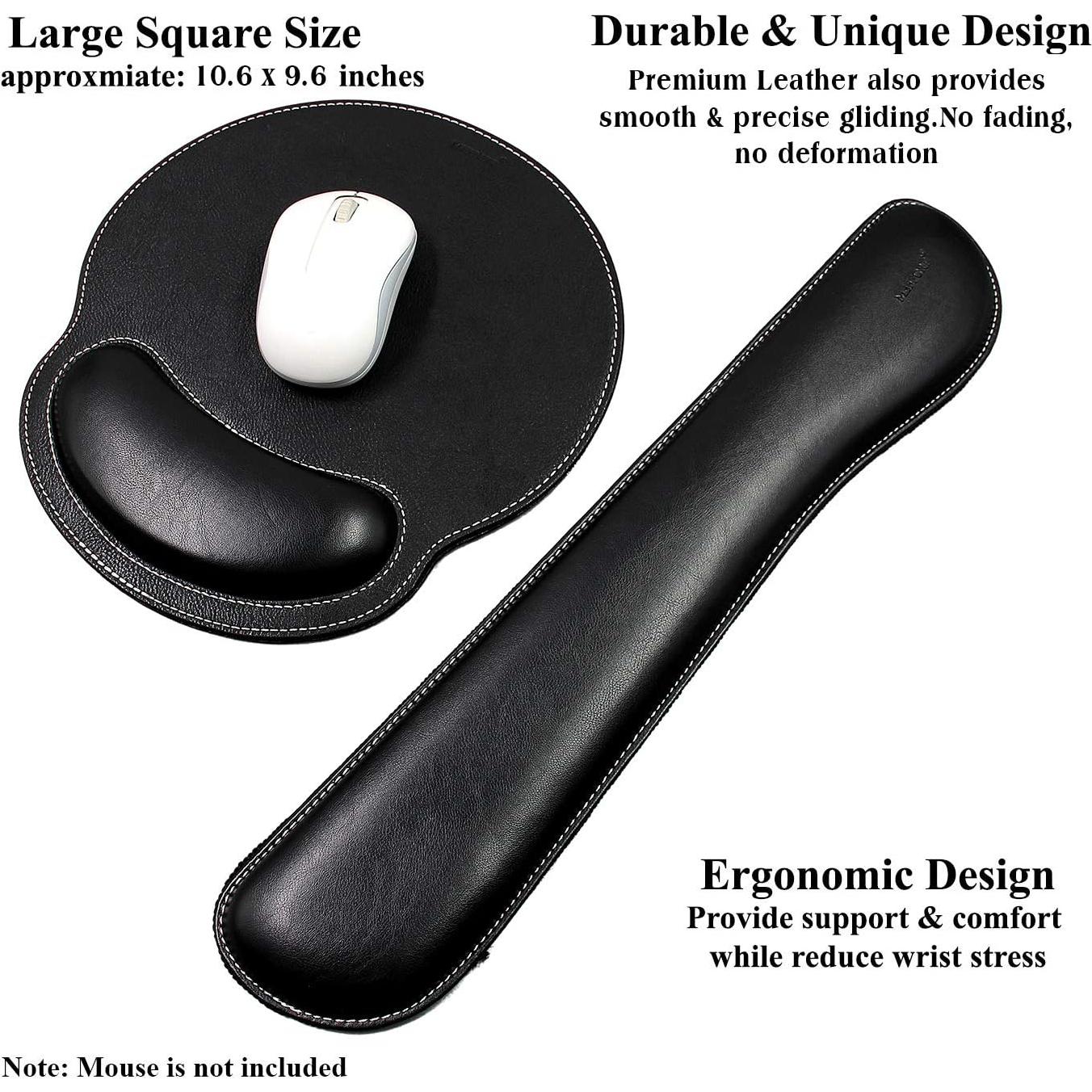 Soporte de Muñeca Ergonómico Meffort Inc y Alfombrilla de Mouse