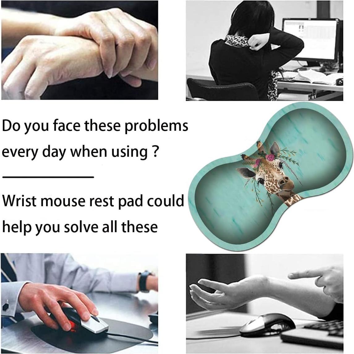 Conjunto de Soporte Ergonómico para Muñeca Gorzzt - 4 Piezas