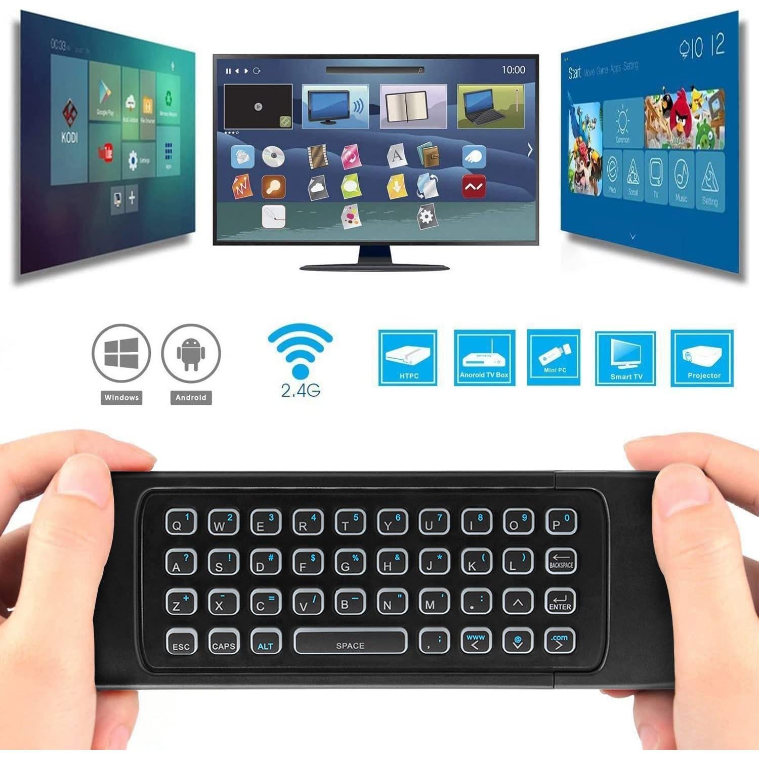 Control Remoto Inalámbrico CHUNGHOP MX3 con Teclado y Ratón Aéreo