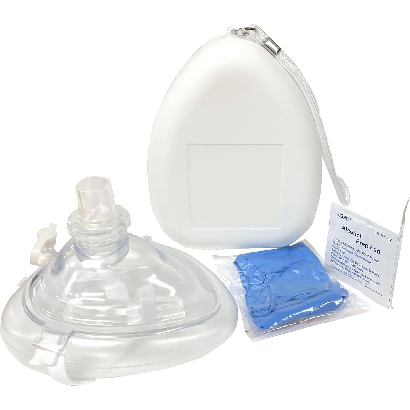 Kit de Máscara de RCP Ambu con Estuche Duro y Accesorios