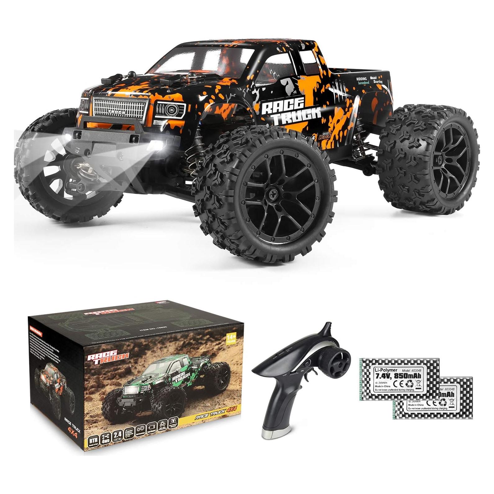 Camión RC 4X4 Haiboxing 1:18 36km/h Todo Terreno