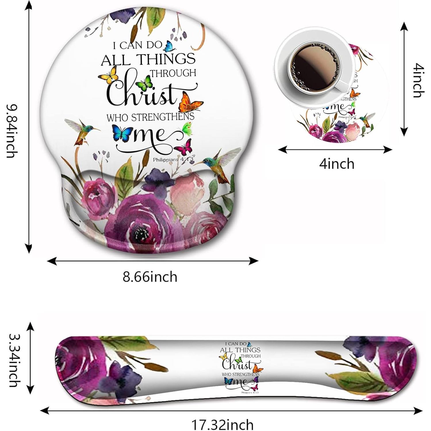 Almohadilla de Ratón Ergonómica FD 4 de Gel con Soporte