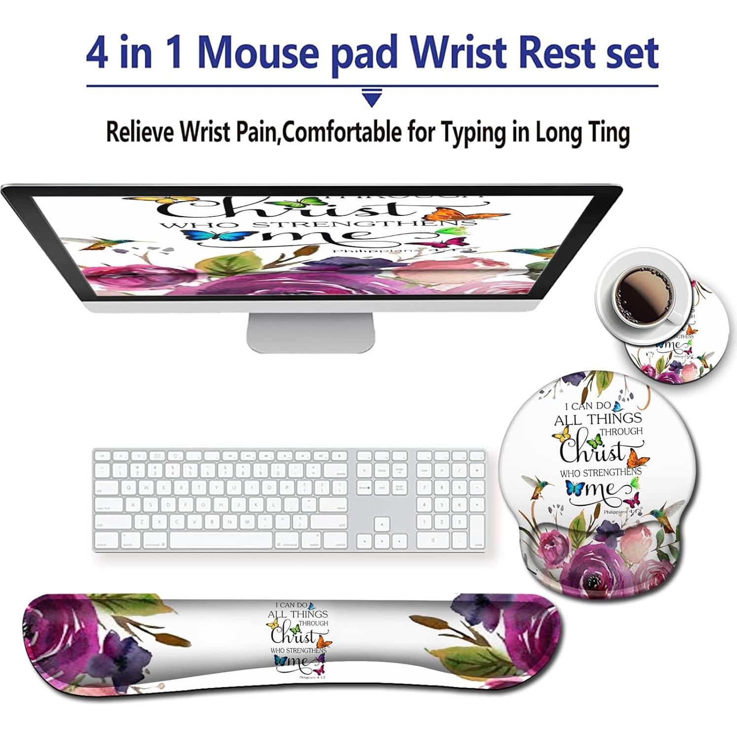 Almohadilla de Ratón Ergonómica FD 4 de Gel con Soporte