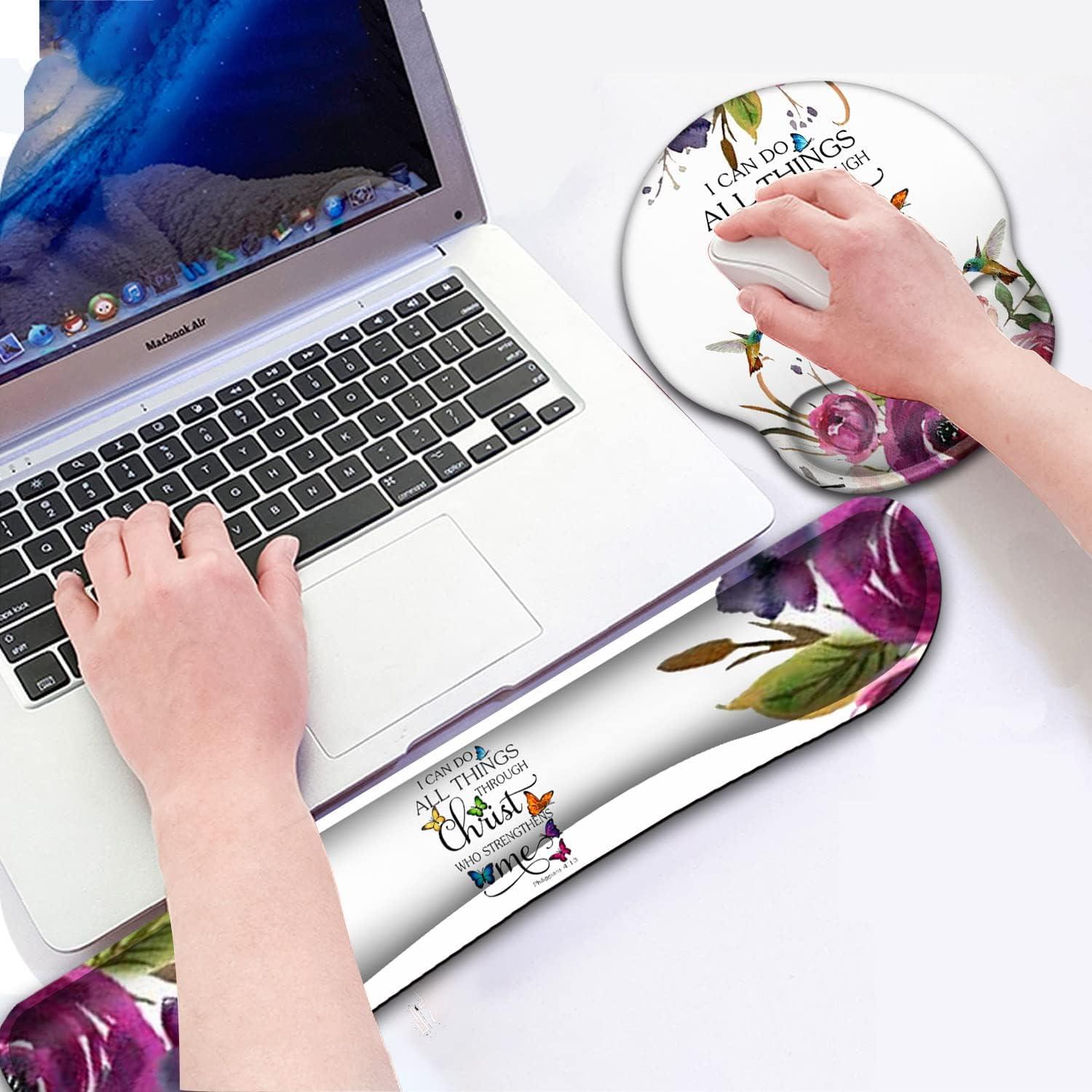 Almohadilla de Ratón Ergonómica FD 4 de Gel con Soporte