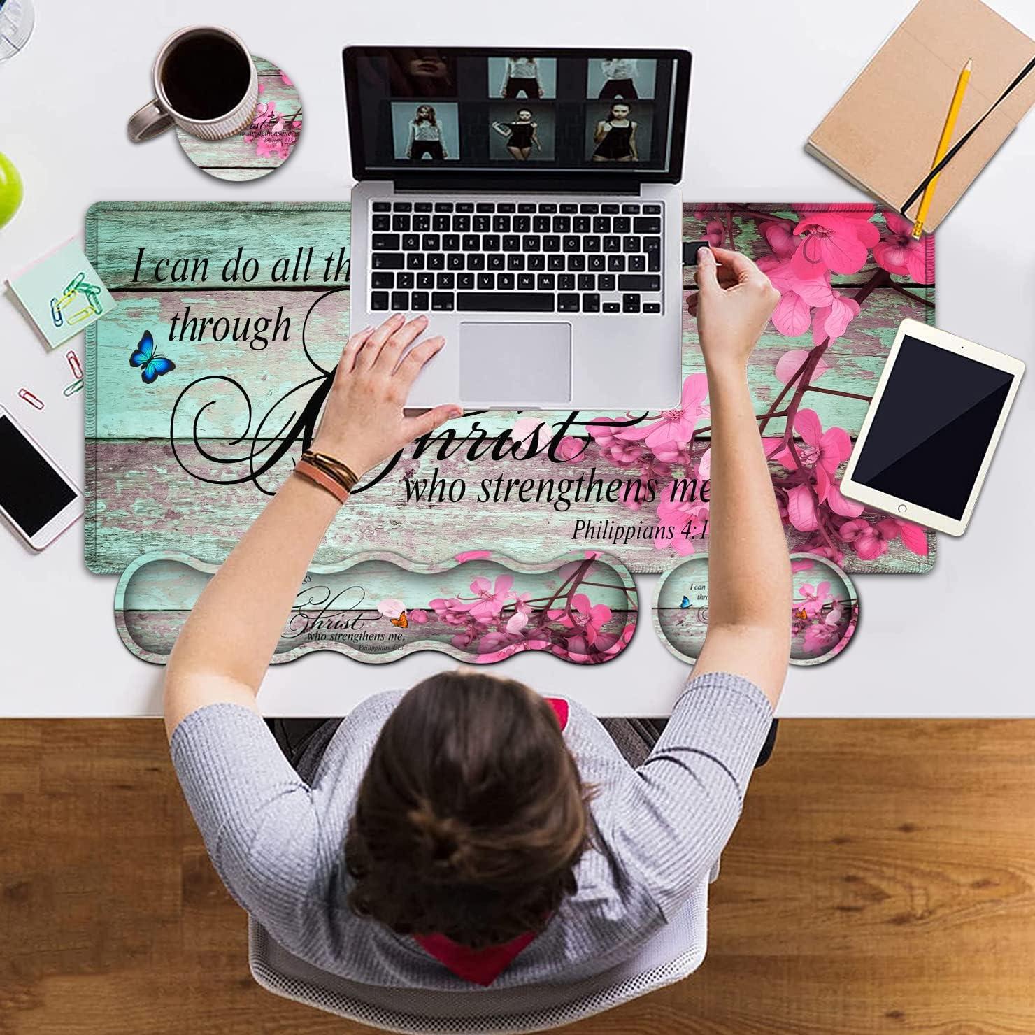 Conjunto Almohadilla Ergonómica SOMFUAKA XXL 80x30 cm Floral