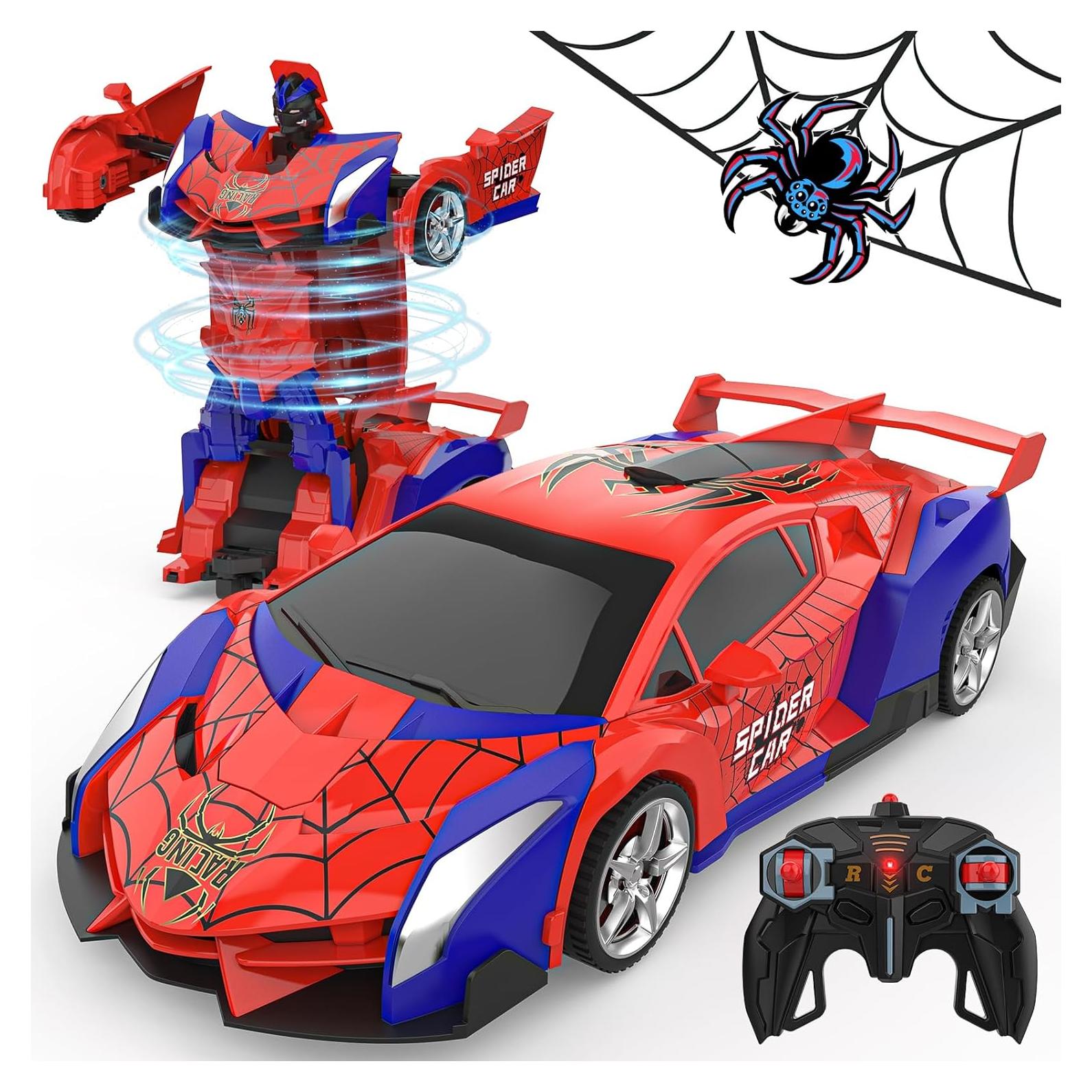 Coche RC Transformable BLUEJAY 1:18 Robot 360° Niños 3-12