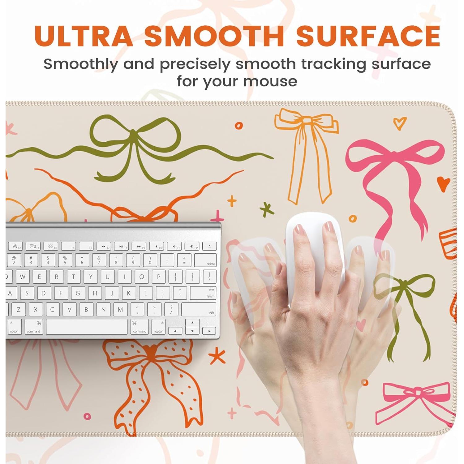 Alfombrilla de Ratón Ergonómica iCasso XXL con Reposamuñecas