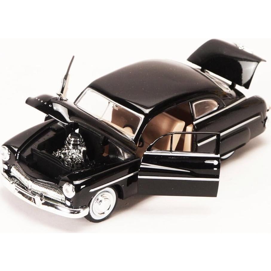 Coupé Mercury Eight 1949 Negro Motormax 1/24 Diecast