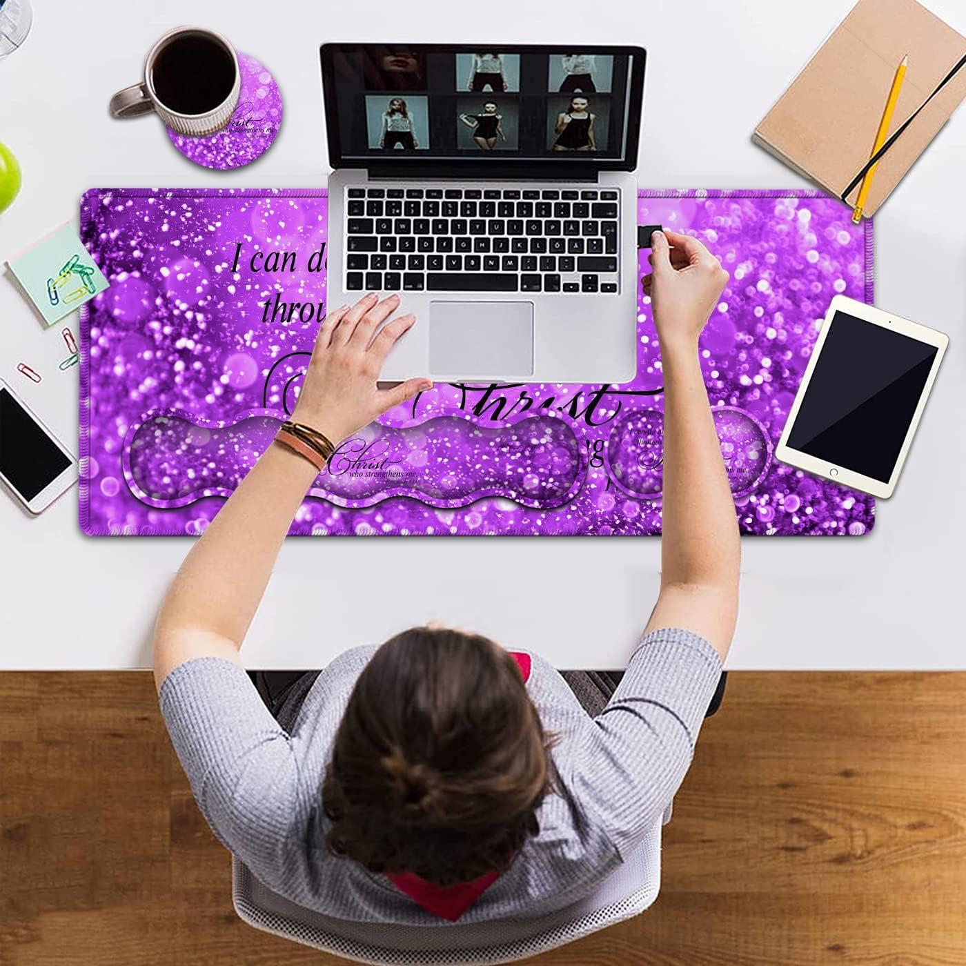 Alfombrilla de Ratón Yuxcfhjfe XXL Ergonómica con Reposamuñecas