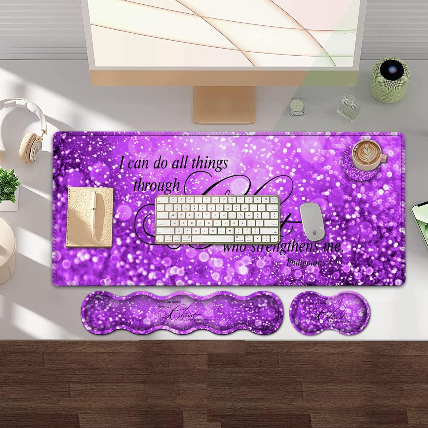 Alfombrilla de Ratón Yuxcfhjfe XXL Ergonómica con Reposamuñecas