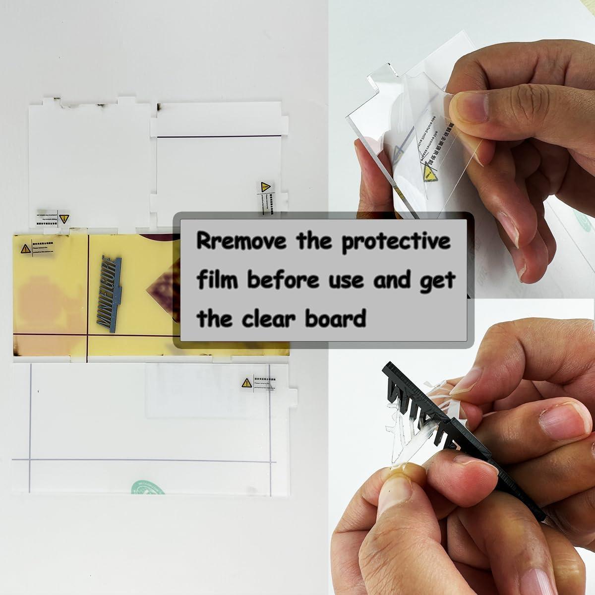 Estuche de Exhibición Acrílico Bivitre 1:64 con Luz LED