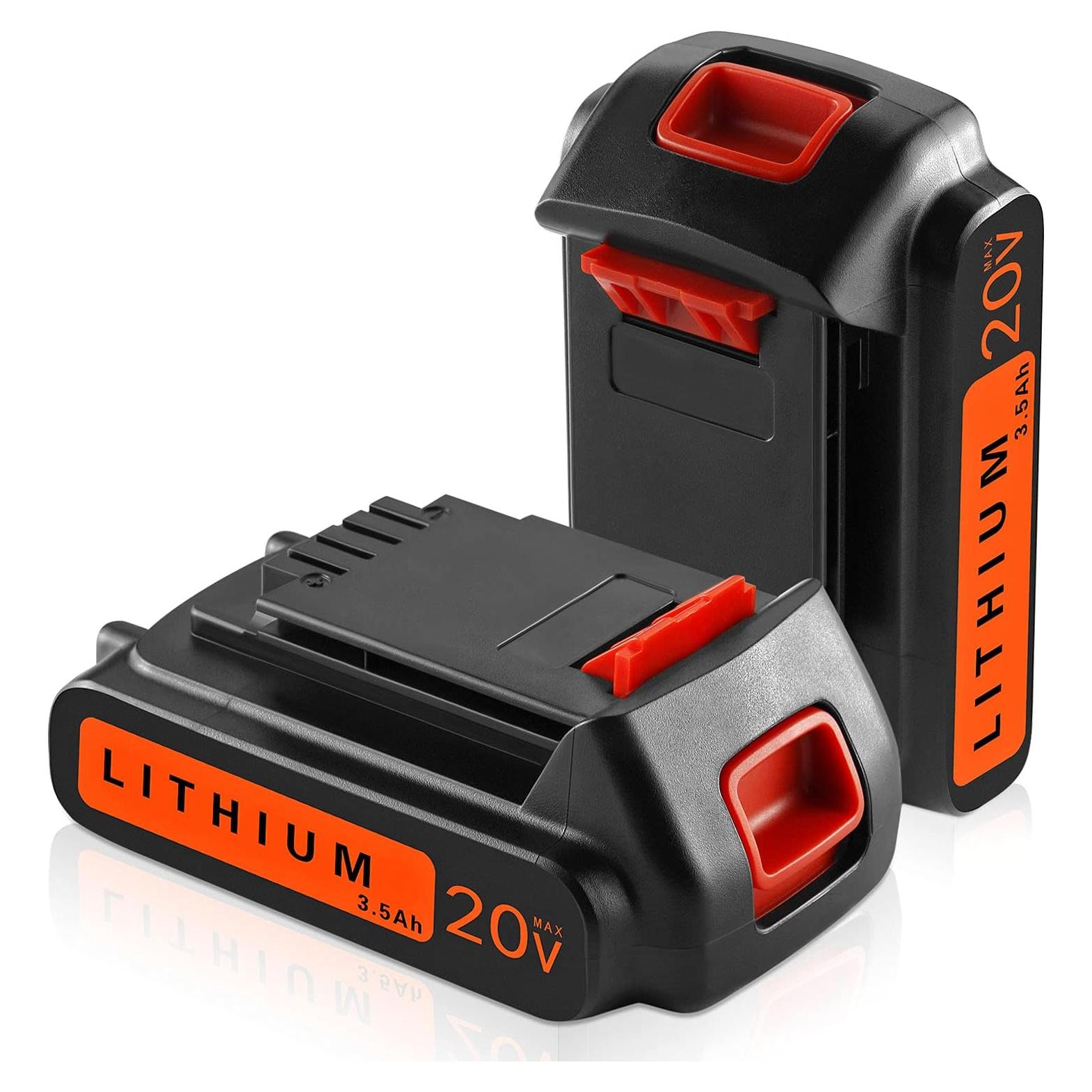 2 Baterías DSANKE 20V 3500mAh Litio para Black+Decker