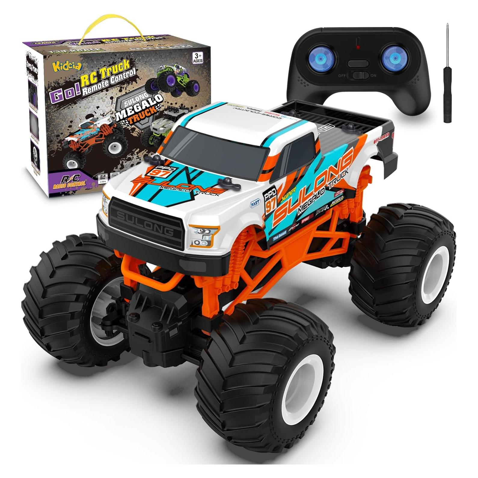 Coche RC Monstruo Kidcia 1:16 Todo Terreno 20 km/h