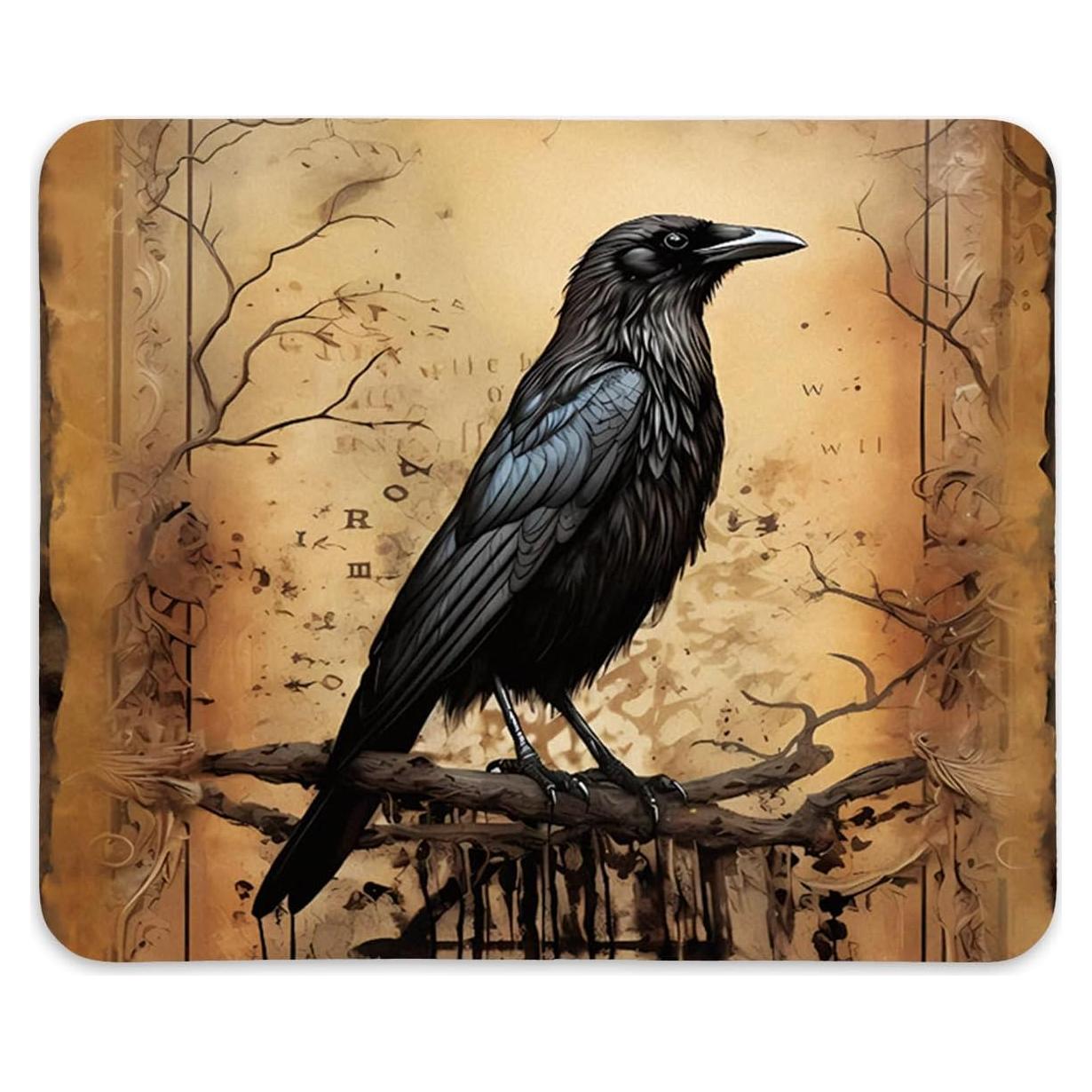 Alfombrilla de Ratón QIYUHOY Vintage 20x24 cm Antideslizante