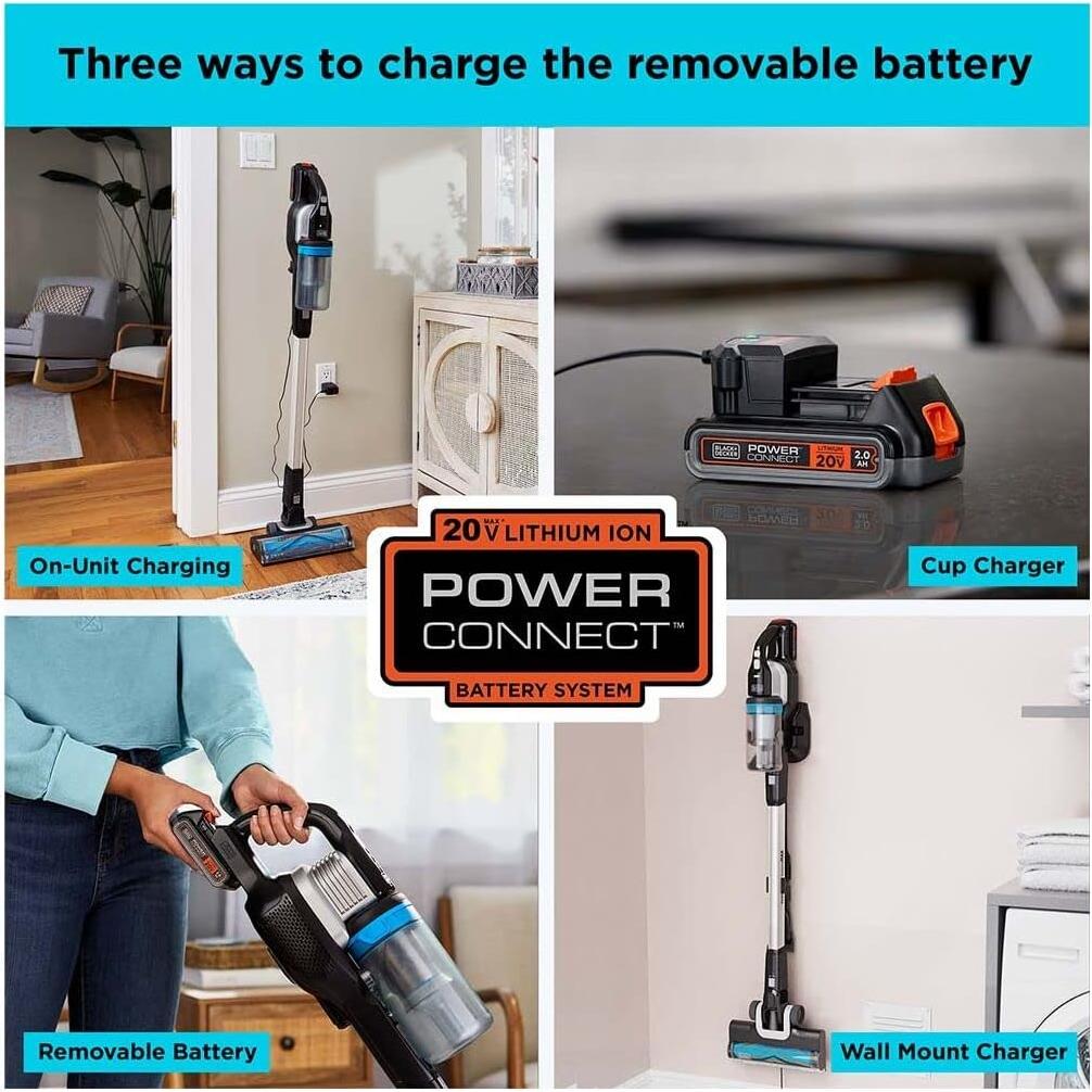 Aspiradora de Mano BLACK+DECKER POWERSERIES Extreme MAX 20V