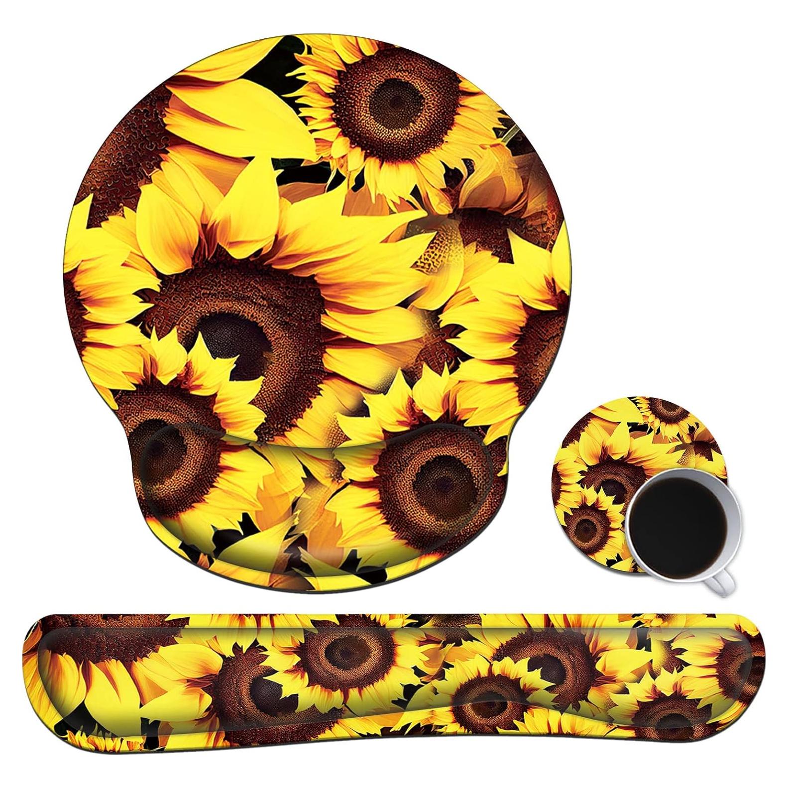 Kit Ergonómico de Reposamuñecas y Alfombrilla Yeefanltd