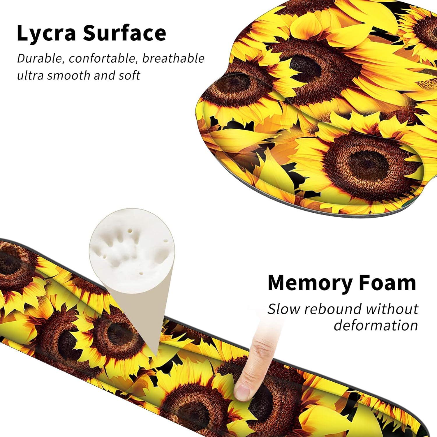 Kit Ergonómico de Reposamuñecas y Alfombrilla Yeefanltd