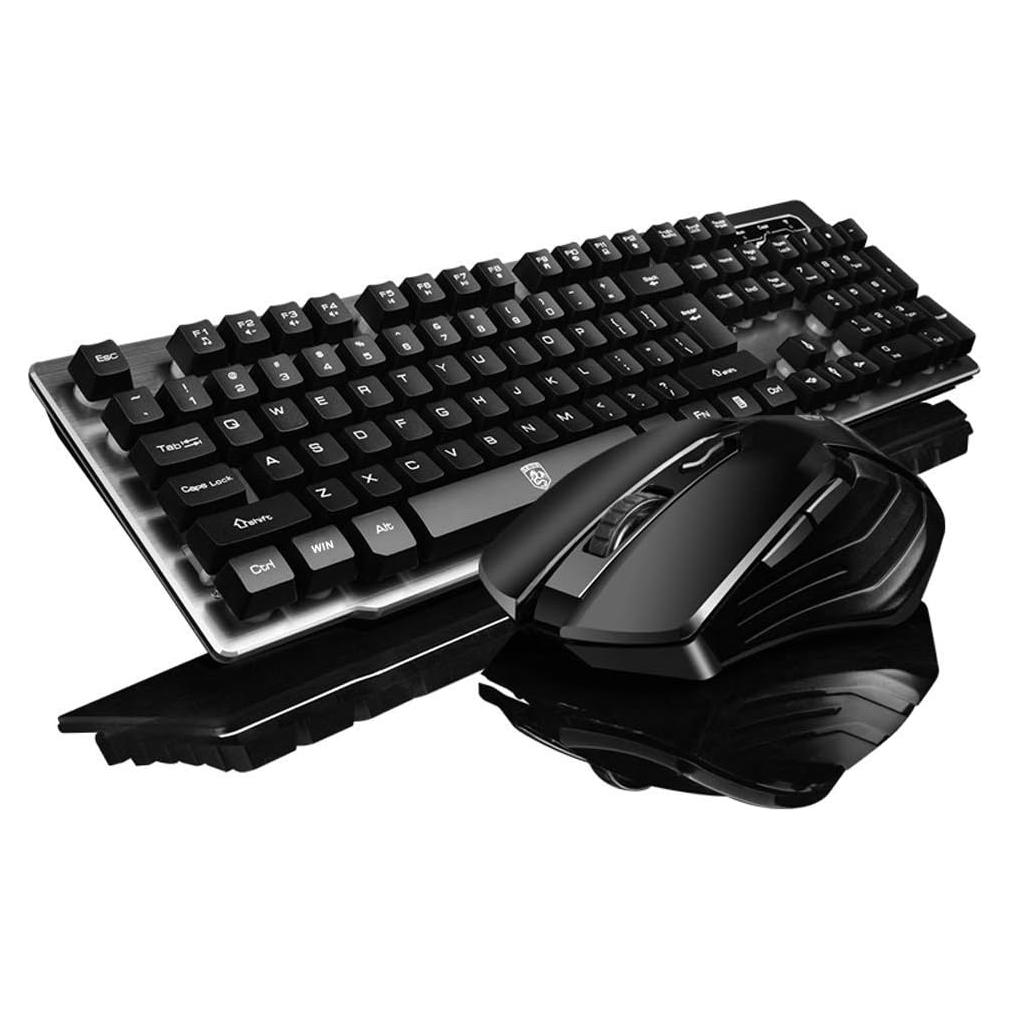 Combo Teclado y Ratón Inalámbrico Sosee MK-500 + Alfombrilla