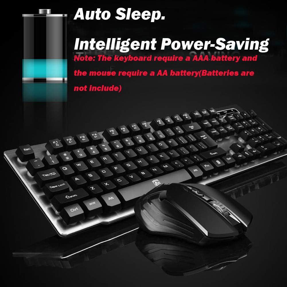 Combo Teclado y Ratón Inalámbrico Sosee MK-500 + Alfombrilla