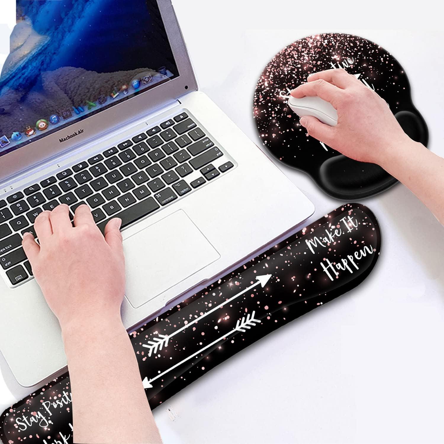 Almohadilla de Gel Ergonómica FDHHKJUKO con Soporte para Muñeca