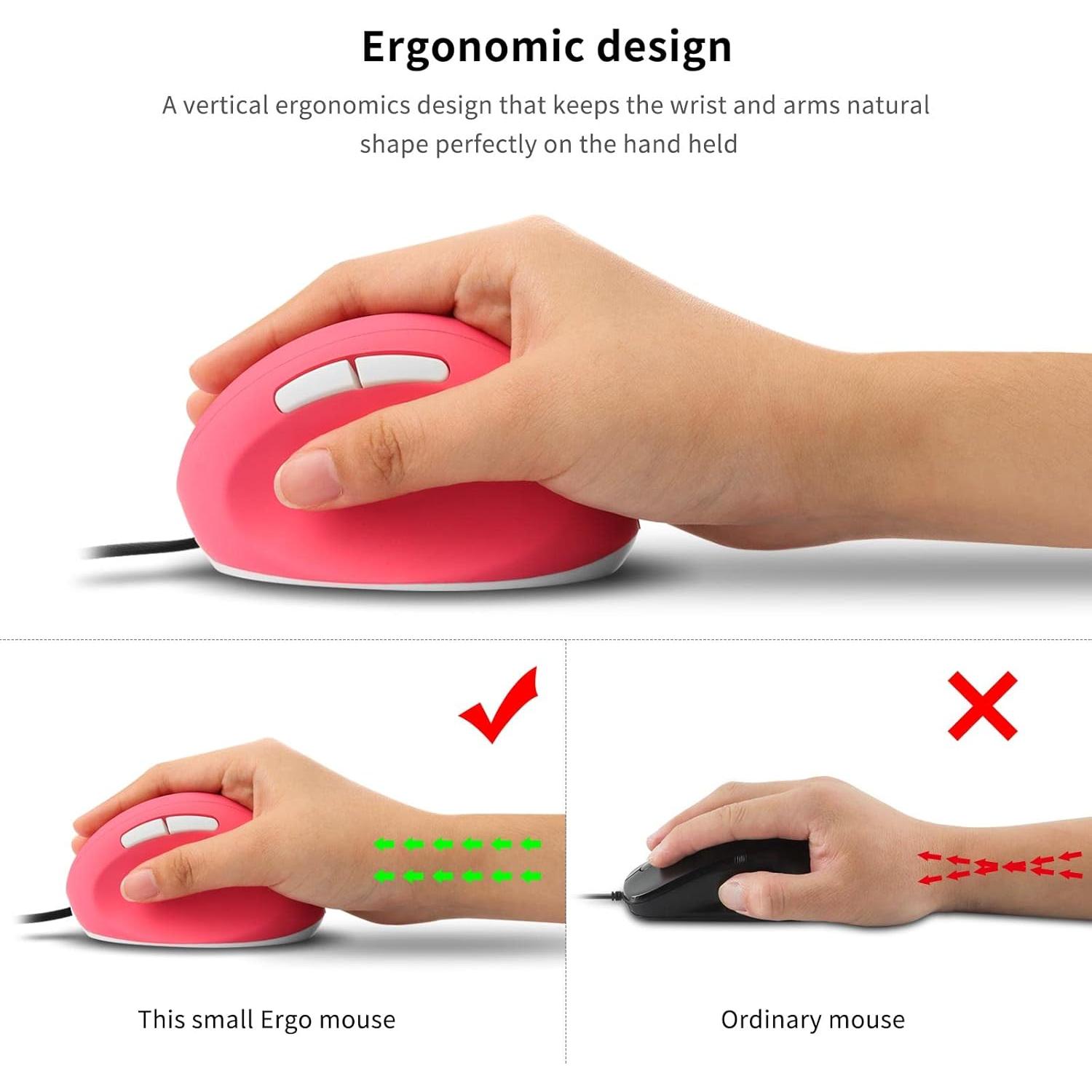 Ratón Ergonómico Vertical YOUCUN CM0293 800/1200/1600 DPI