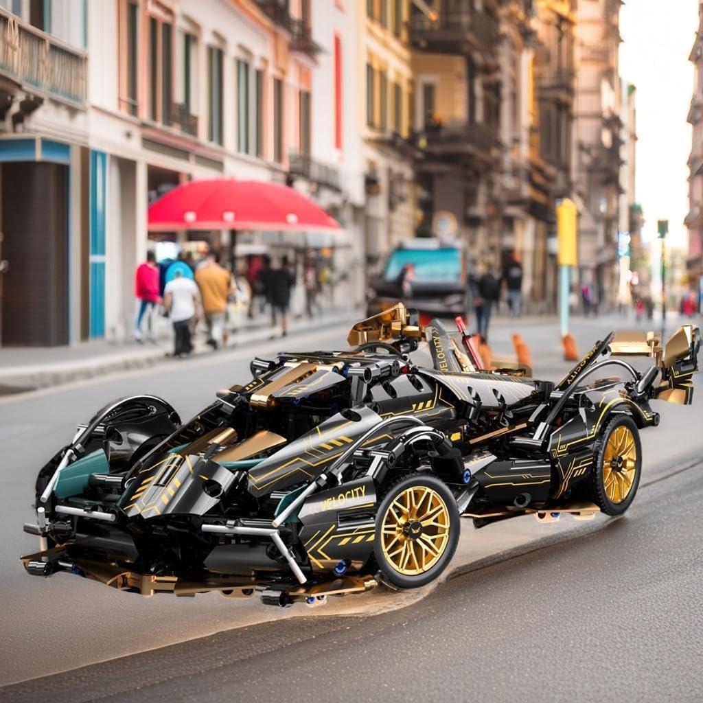 Conjunto de Bloques de Construcción Chodia Supercoche 1:14