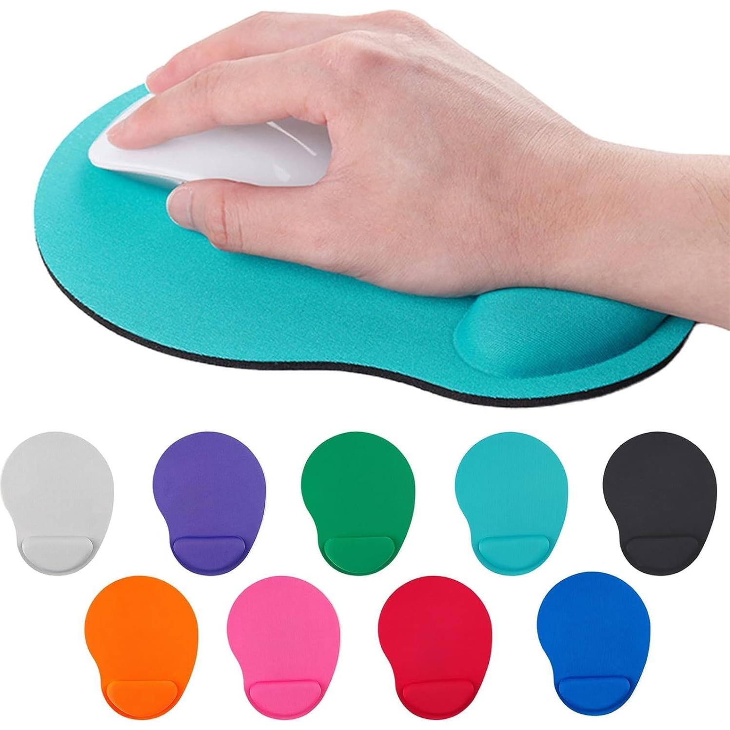 Almohadilla para Ratón ZhangyiHot Negra con Reposamuñecas