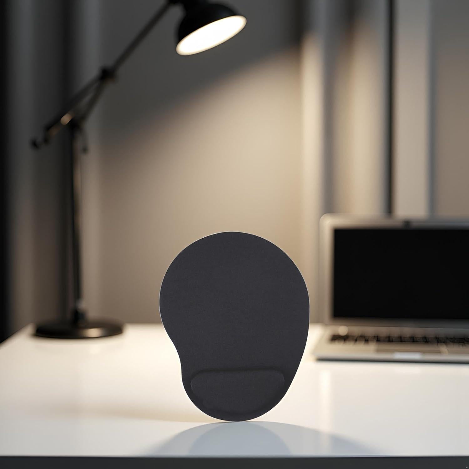 Almohadilla para Ratón ZhangyiHot Negra con Reposamuñecas