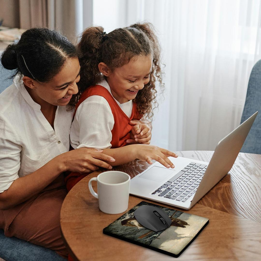 Alfombrilla de Ratón 3D Rose Vintage Winslow Homer 20.32 cm