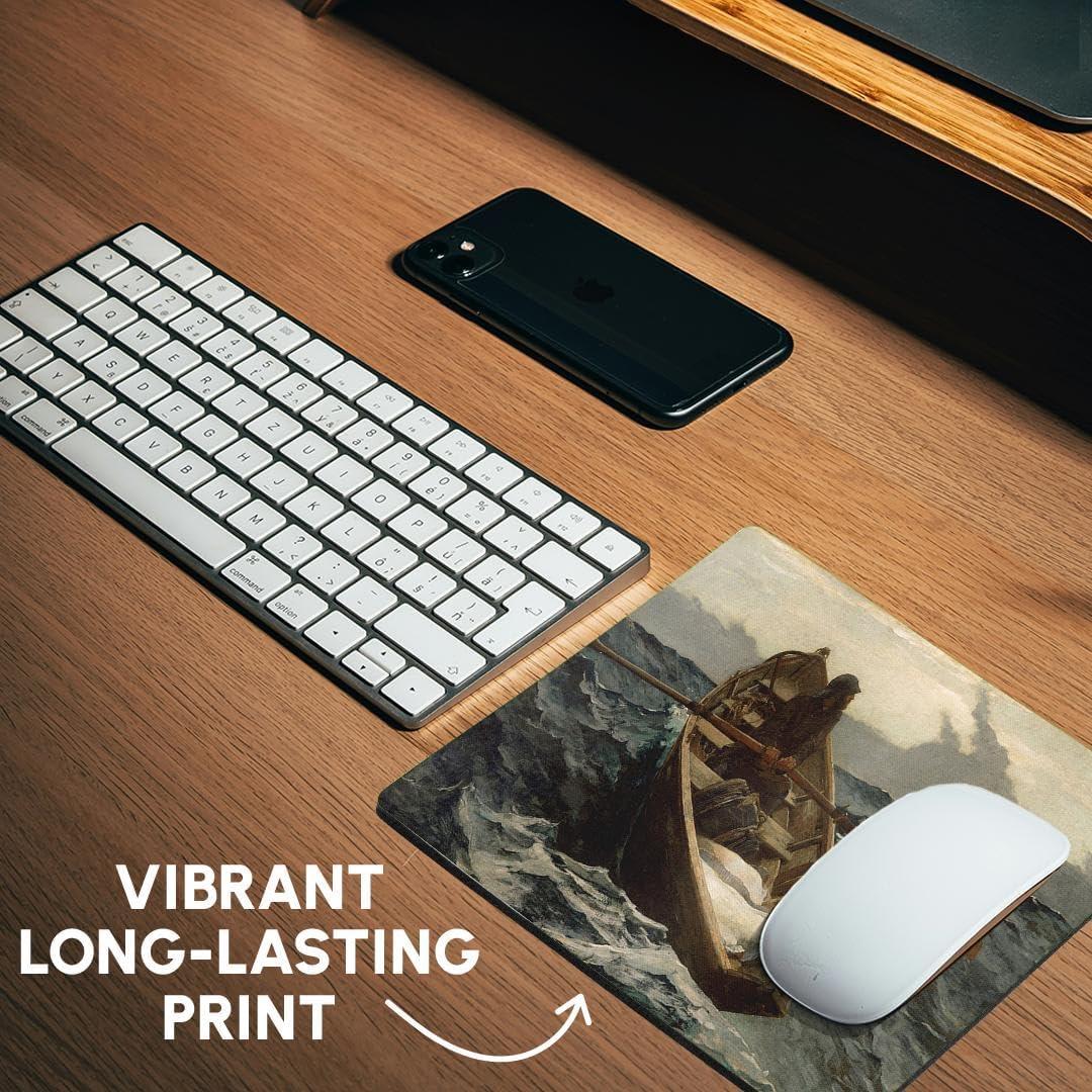 Alfombrilla de Ratón 3D Rose Vintage Winslow Homer 20.32 cm