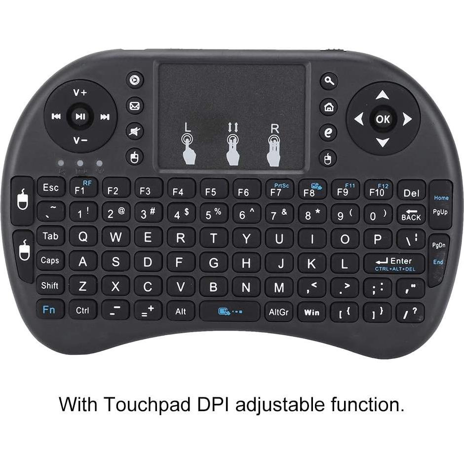 Teclado Mini 2 en 1 Pomya con Touchpad y Control Multimedia