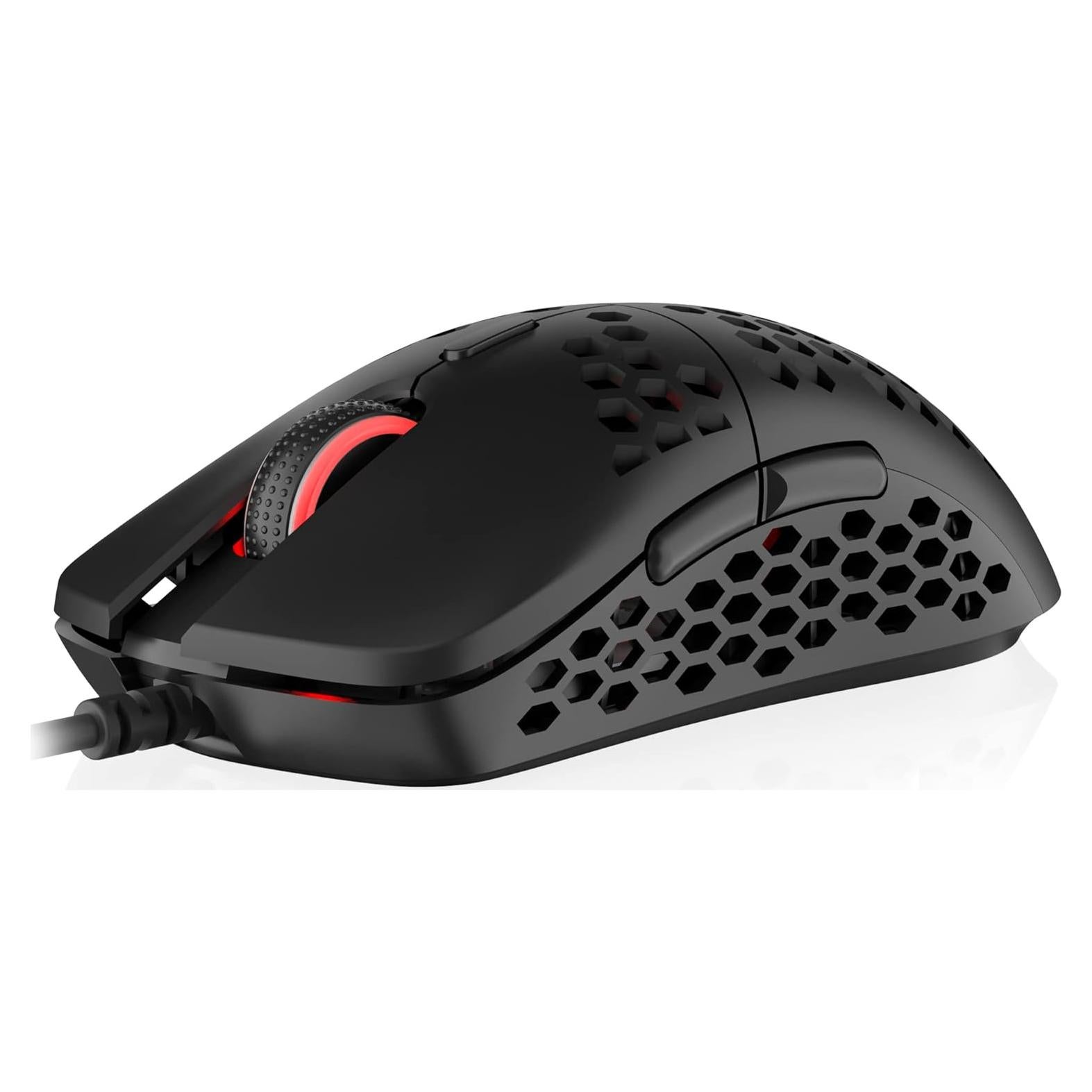 Ratón RGB Gaming HK Gaming Mira-M Ultra Ligero 63g 12000cpi
