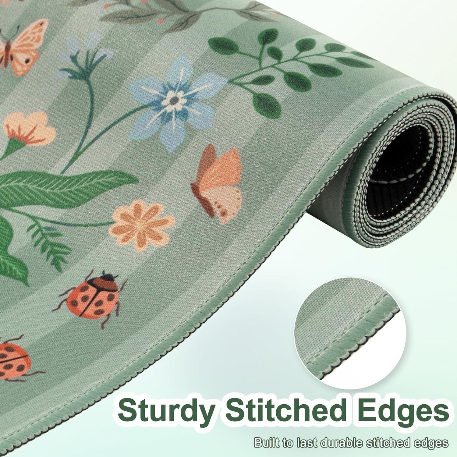 Alfombrilla de Escritorio Grande Anyshock Insecto Verde 90x40cm