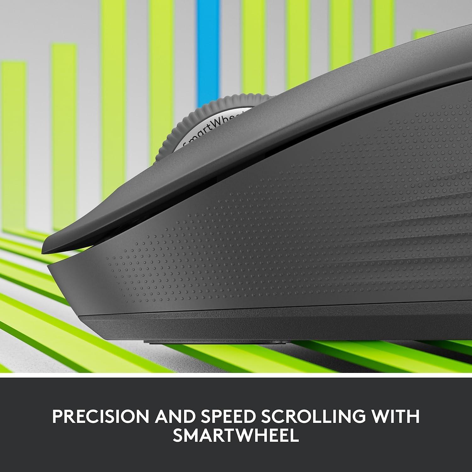 Mouse Inalámbrico Logitech Signature M550 - Óptico 4000 dpi - Bluetooth