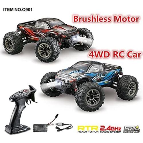 Coche RC FMT 1:16 52km/h Monster 4WD Todo Terreno Azul