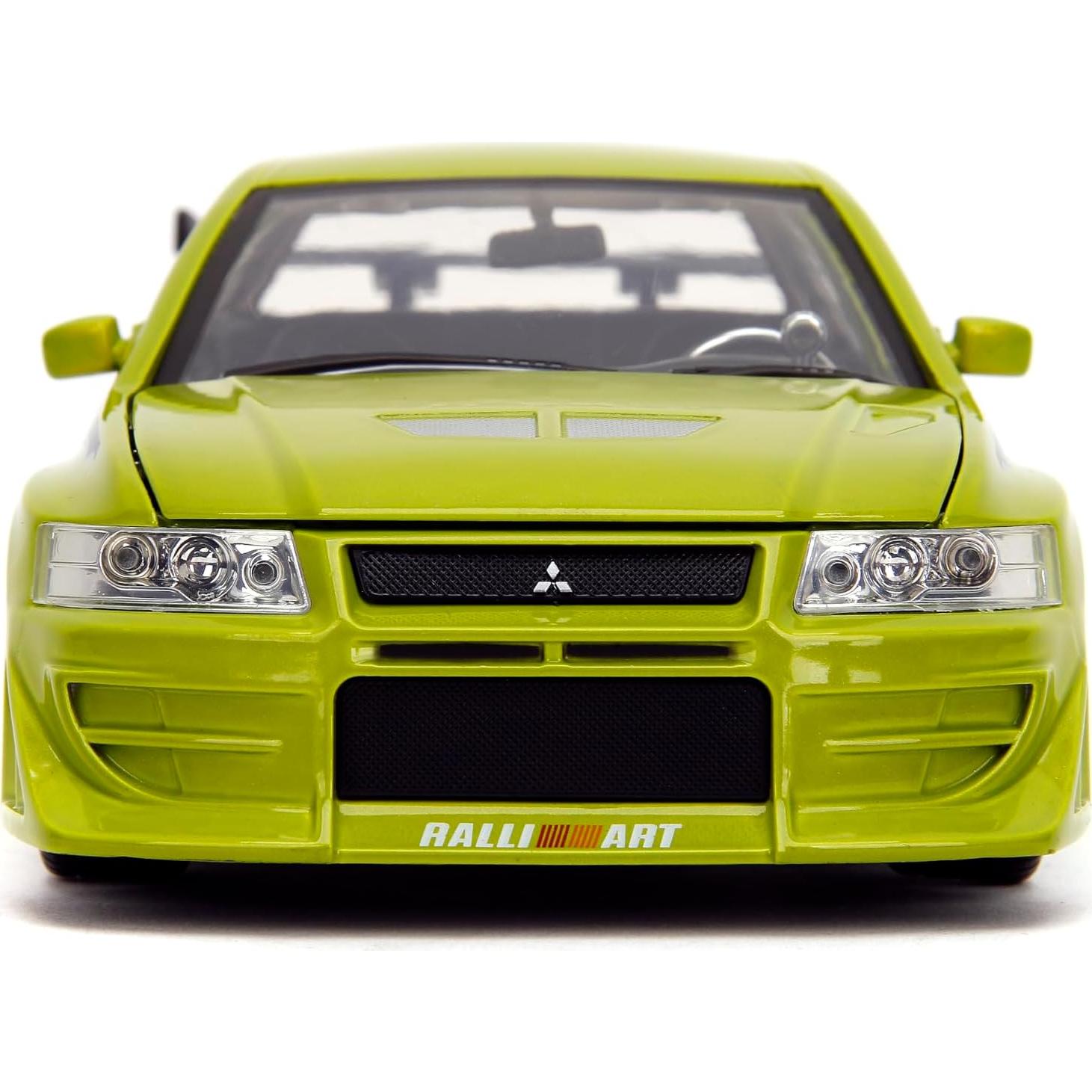 Coche de metal Jada Rápido y Furioso Mitsubishi Lancer 1:24