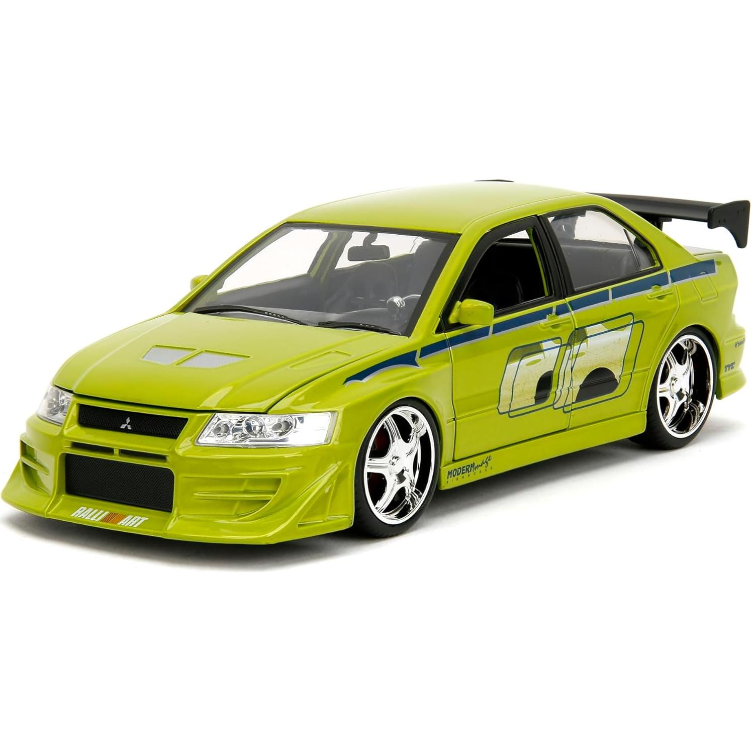 Coche de metal Jada Rápido y Furioso Mitsubishi Lancer 1:24