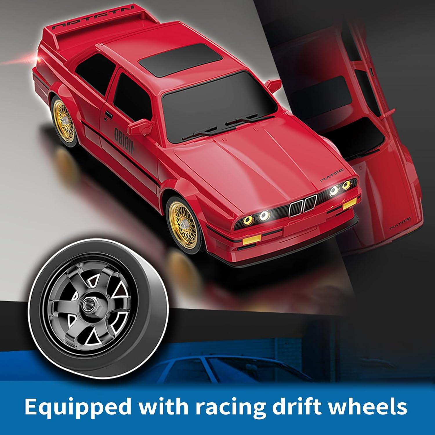 Coche RC Drift 1:16 Hylukon 30KM/H 4WD LED Blanco