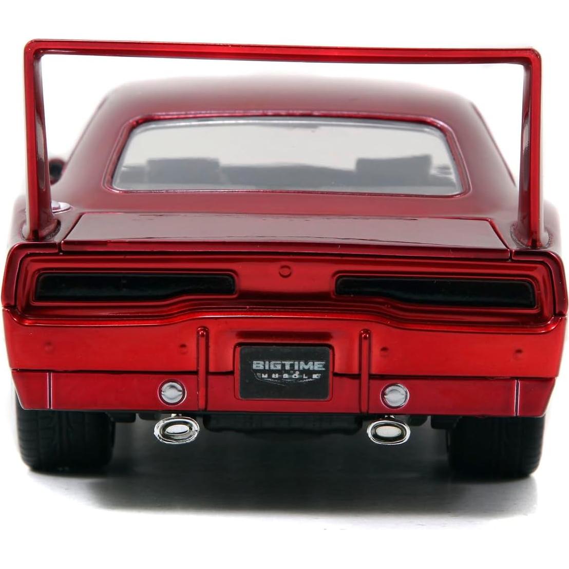 Dodge Charger Daytona Jada Toys 1:24 Escala Rojo